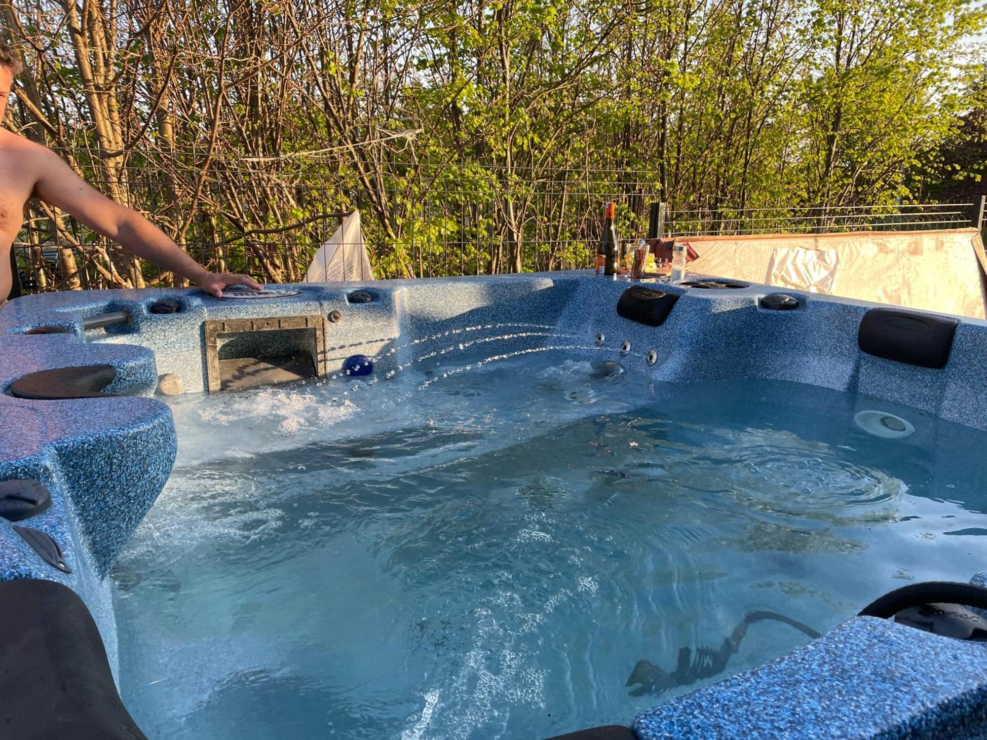 Summer House-Nowoczesne Domki Z Jacuzzi I Ladowarka Do Samochodu Wrzosowo  Екстер'єр фото
